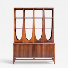  Broyhill Brasilia Broyhill Brasilia Mid Century Walnut Room Divider - 4636080