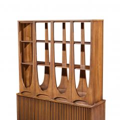  Broyhill Brasilia Broyhill Brasilia Mid Century Walnut Room Divider - 4655622