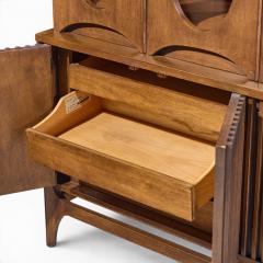  Broyhill Brasilia Broyhill Brasilia Mid Century Walnut Room Divider - 4655623