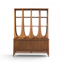  Broyhill Brasilia Broyhill Brasilia Mid Century Walnut Room Divider - 4655624
