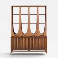 Broyhill Brasilia Broyhill Brasilia Mid Century Walnut Room Divider - 4659649