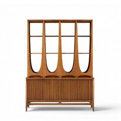 Broyhill Brasilia Broyhill Brasilia Mid Century Walnut Room Divider - 4690311