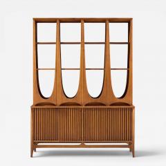  Broyhill Brasilia Broyhill Brasilia Mid Century Walnut Room Divider - 4690316