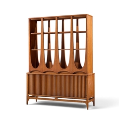  Broyhill Brasilia Broyhill Brasilia Mid Century Walnut Room Divider - 4731193
