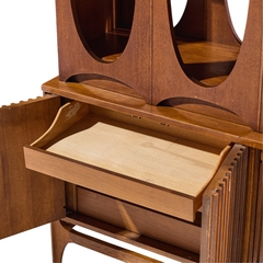  Broyhill Brasilia Broyhill Brasilia Mid Century Walnut Room Divider - 4731196