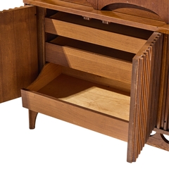  Broyhill Brasilia Broyhill Brasilia Mid Century Walnut Room Divider - 4731197
