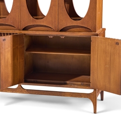  Broyhill Brasilia Broyhill Brasilia Mid Century Walnut Room Divider - 4731199