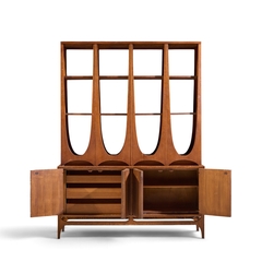  Broyhill Brasilia Broyhill Brasilia Mid Century Walnut Room Divider - 4731200