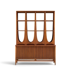  Broyhill Brasilia Broyhill Brasilia Mid Century Walnut Room Divider - 4731201