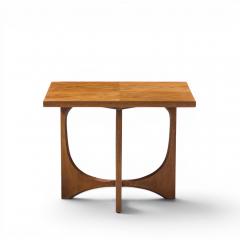  Broyhill Brasilia Broyhill Brasilia Mid Century Walnut Side Tables Pair - 4686140
