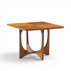  Broyhill Brasilia Broyhill Brasilia Mid Century Walnut Side Tables Pair - 4686143