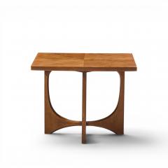  Broyhill Brasilia Broyhill Brasilia Mid Century Walnut Side Tables Pair - 4686145