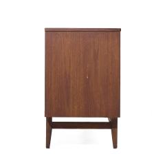  Broyhill Brasilia Broyhill Brasilia Mid Century Walnut and Brass 9 Drawer Lowboy Dresser - 3994801