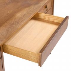  Broyhill Brasilia Broyhill Brasilia Mid Century Walnut and Brass Desk - 4307001