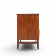  Broyhill Brasilia Broyhill Brasilia Mid Century Walnut and Brass Lowboy 9 Drawer Dresser - 4646361