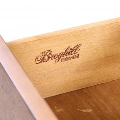  Broyhill Brasilia Broyhill Brasilia Mid Century Walnut and Brass Lowboy Dresser - 4304876