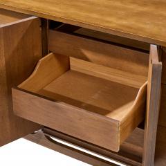  Broyhill Brasilia Broyhill Brasilia Mid Century Walnut and Brass Lowboy Dresser - 4393791