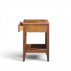 Broyhill Brasilia Broyhill Brasilia Mid Century Walnut and Brass Nightstand - 4684678