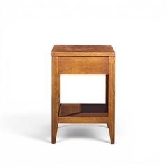 Broyhill Brasilia Broyhill Brasilia Mid Century Walnut and Brass Nightstands Pair - 4704493