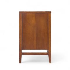  Broyhill Brasilia Broyhill Brasilia Mid Century Walnut and Brass Offset Credenza - 4263947