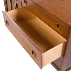  Broyhill Brasilia Broyhill Brasilia Mid Century Walnut and Brass Offset Credenza - 4263952