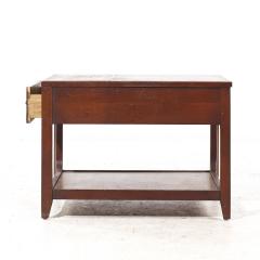  Broyhill Brasilia Broyhill Brasilia Mid Century Walnut and Brass Side End Tables Pair - 3835275