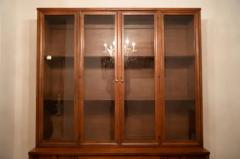  Broyhill Brasilia Broyhill Brasilia Model 6140 62 63 Breakfront Buffet Hutch Walnut China Cabinet - 3947337