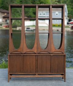  Broyhill Brasilia Broyhill Brasilia Model 6140 72 73 Room Divider Base Deck Walnut Wall Unit - 4190857