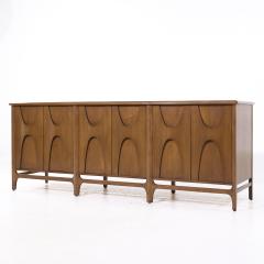  Broyhill Brasilia Broyhill Brasilia Style Massive Custom Mid Century Walnut Credenza - 4081203
