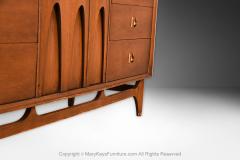  Broyhill Brasilia Mid Century Broyhill Walnut Credenza Dresser - 4301874