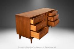  Broyhill Brasilia Mid Century Broyhill Walnut Credenza Dresser - 4301881