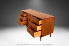  Broyhill Brasilia Mid Century Broyhill Walnut Credenza Dresser - 4301889
