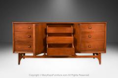  Broyhill Brasilia Mid Century Broyhill Walnut Credenza Dresser - 4301892