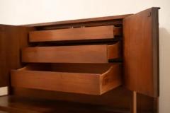  Broyhill Brasilia Rare Broyhill Brasilia Model 6140 13 Credenza Buffet Sideboard Fluted Walnut - 3947400