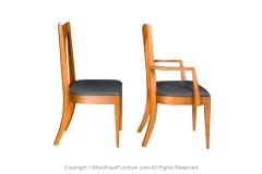  Broyhill Furniture Mid Century Broyhill Walnut Dining Chairs Six - 2973352