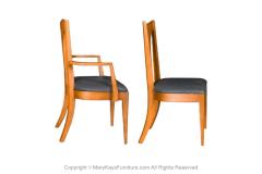  Broyhill Furniture Mid Century Broyhill Walnut Dining Chairs Six - 2973353