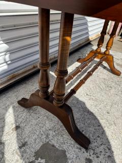  Broyhill Furniture Vintage Broyhill Gallery Collections Mahogany Drop Leaf 2 Drawer Writing Desk - 4523777