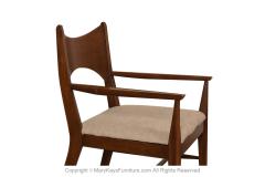  Broyhill Premier Line Mid Century Broyhill Saga Walnut Paul McCobb Style Dining Chairs six - 3660482