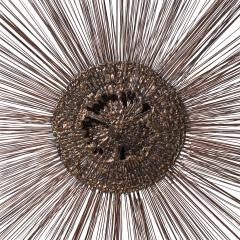  Bruce William Friedle William and Bruce Friedle Mid Century Sunburst Brutalist Brass Sculpture - 4531717