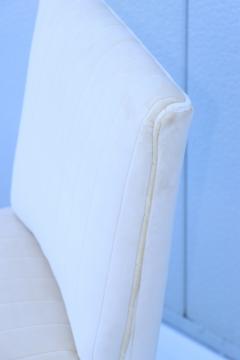  Brueton 1970s Steel And Velvet Dining Chairs Attributed To Brueton Set Of 8 - 2653079