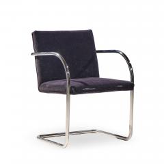  Brueton Brueton Brno Mid Century Chrome Dining Chairs Set of 8 - 4532277