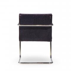  Brueton Brueton Brno Mid Century Chrome Dining Chairs Set of 8 - 4532285