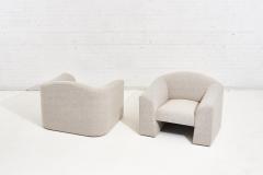  Brueton Brueton Lounge Chairs in White Boucle circa 1980 - 1948684