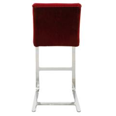  Brueton Brueton Set of 4 Polished Chrome Bar Stools 1980s - 641241