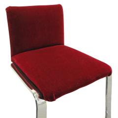  Brueton Brueton Set of 4 Polished Chrome Bar Stools 1980s - 641245