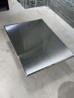  Brueton Brueton Stainless Steel Coffee Table 1970 - 3627312