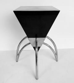  Brueton Granite Stainless Steel and Glass Dining Table Brueton Atrributed - 4254052