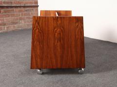  Bruksbo Norwegian Rosewood Magazine Rack Record LP Caddy by Rolf Hesland for Bruksbo - 4611170