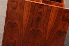 Bruksbo Norwegian Rosewood Magazine Rack Record LP Caddy by Rolf Hesland for Bruksbo - 4611174