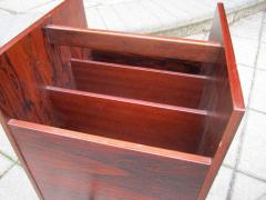  Bruksbo Norwegian Rosewood Magazine Rack by Brusksbo Mellemstrands Danish Modern - 1862553